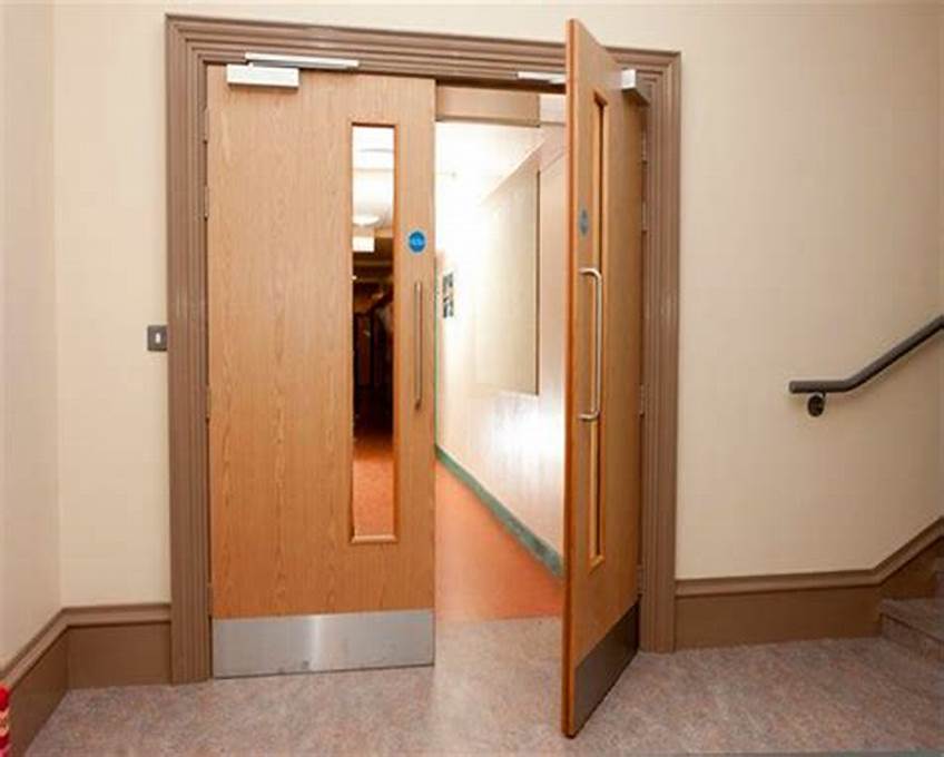 Open Fire door